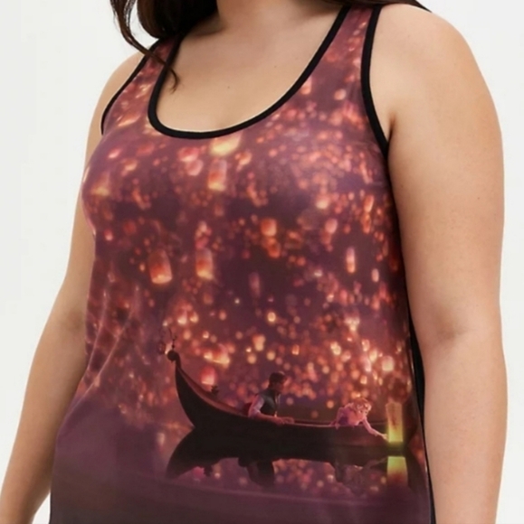 Torrid Disney Tangled Lantern Tank Top 1X - Picture 1 of 8